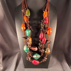 Multicolor Beaded Necklace